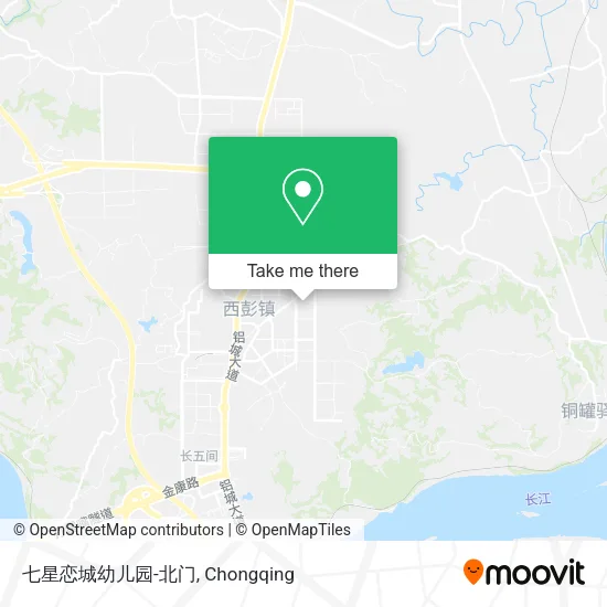 七星恋城幼儿园-北门 map