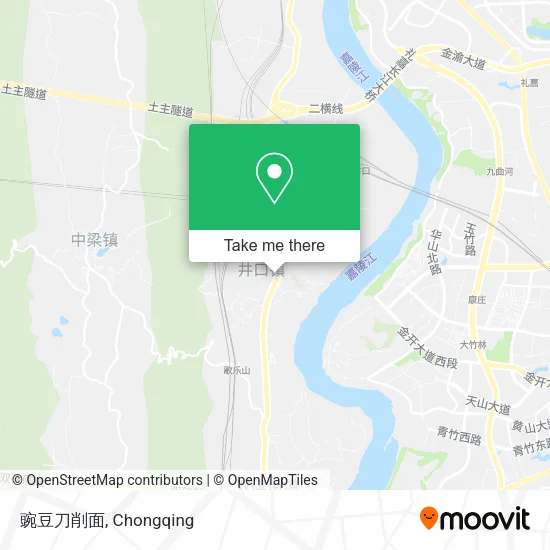 豌豆刀削面 map