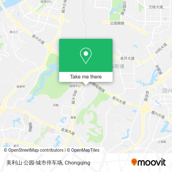 美利山·公园-城市停车场 map