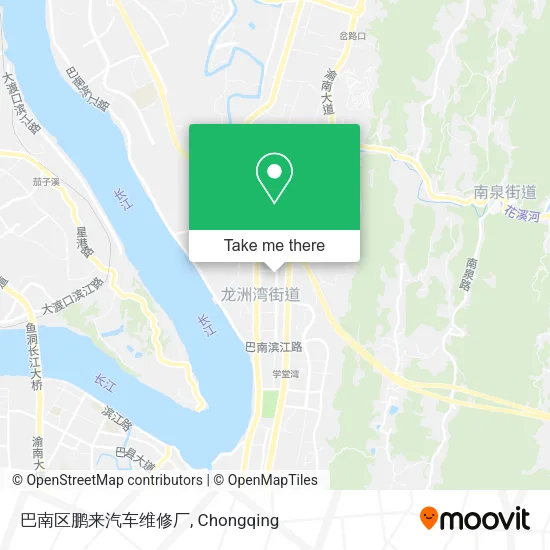 巴南区鹏来汽车维修厂 map