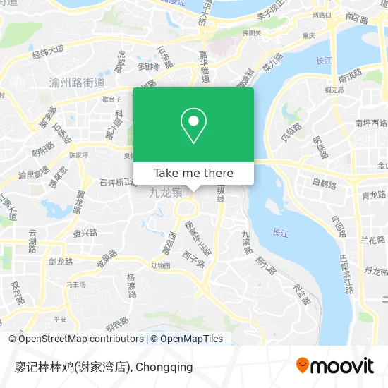 廖记棒棒鸡(谢家湾店) map