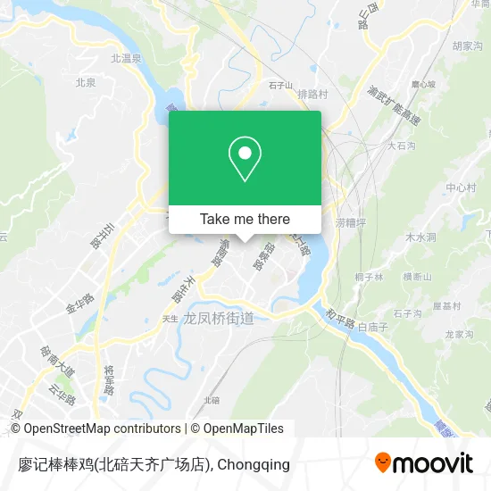 廖记棒棒鸡(北碚天齐广场店) map