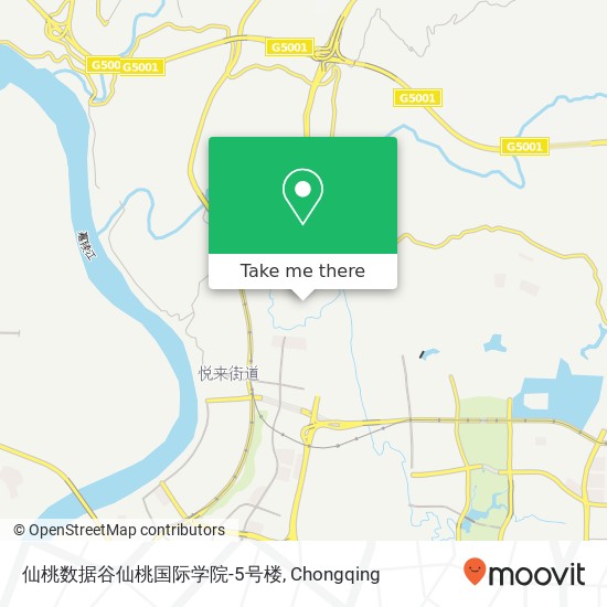 仙桃数据谷仙桃国际学院-5号楼 map