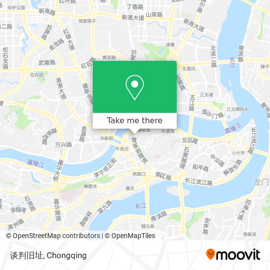 谈判旧址 map
