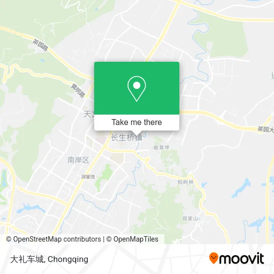 大礼车城 map