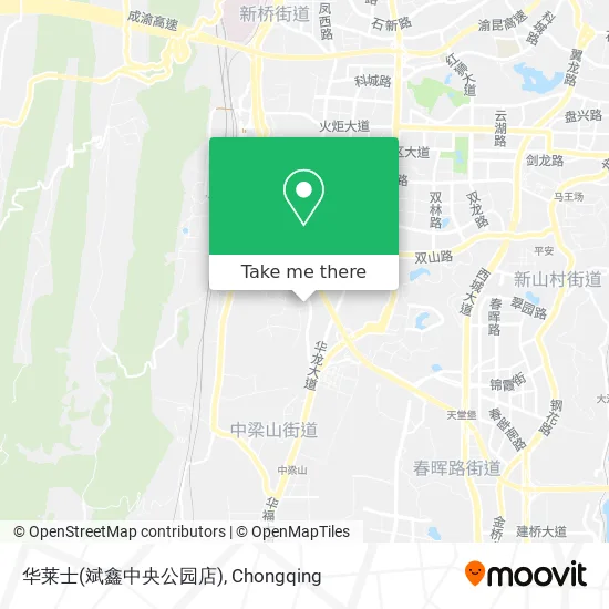 华莱士(斌鑫中央公园店) map