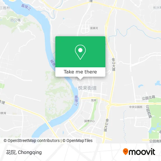 花院 map