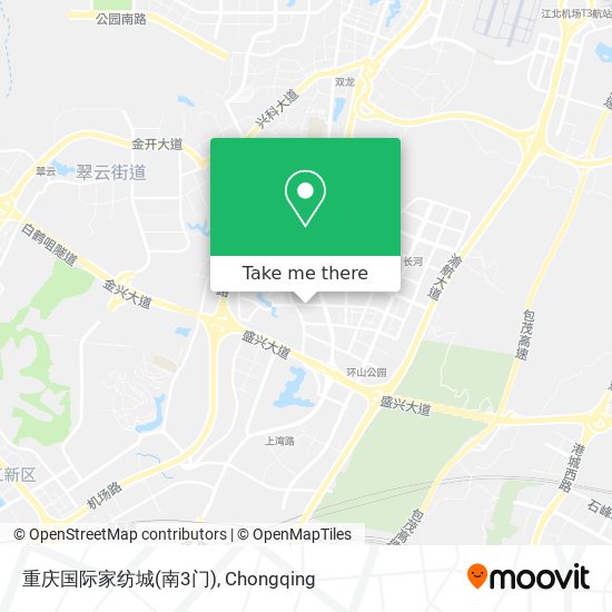 重庆国际家纺城(南3门) map