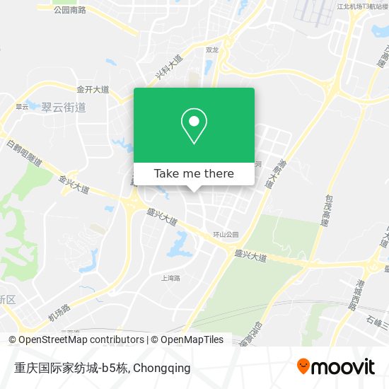 重庆国际家纺城-b5栋 map