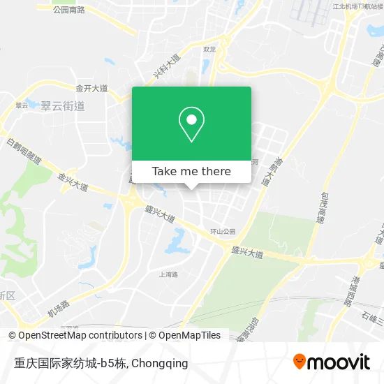 重庆国际家纺城-b5栋 map