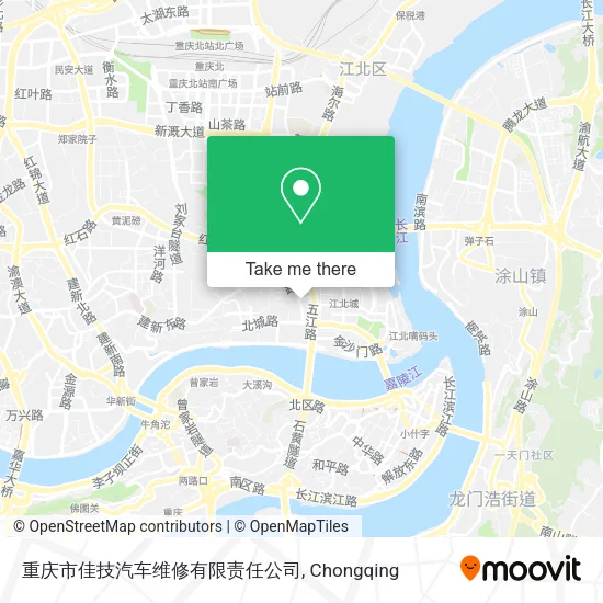 重庆市佳技汽车维修有限责任公司 map