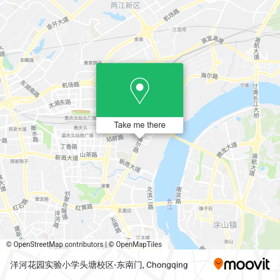 洋河花园实验小学头塘校区-东南门 map