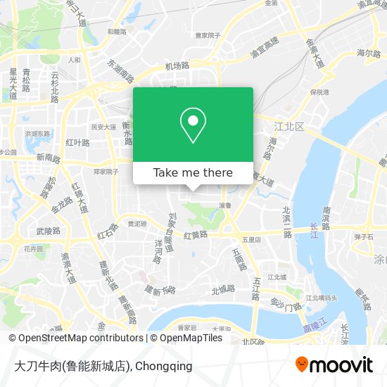 大刀牛肉(鲁能新城店) map