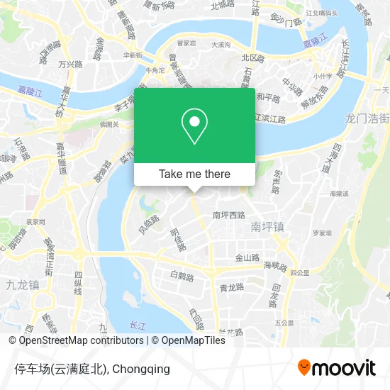 停车场(云满庭北) map