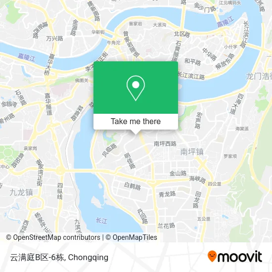 云满庭B区-6栋 map