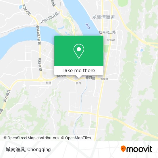 城南渔具 map