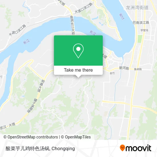 酸菜芋儿鸡特色汤锅 map