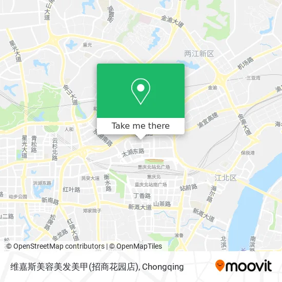 维嘉斯美容美发美甲(招商花园店) map