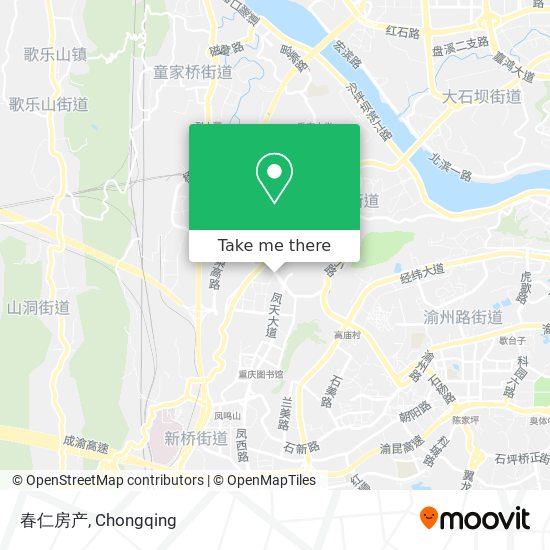 春仁房产 map