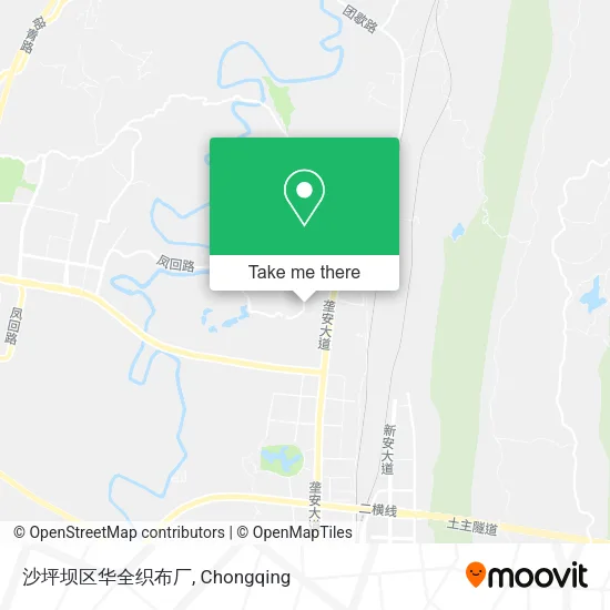 沙坪坝区华全织布厂 map