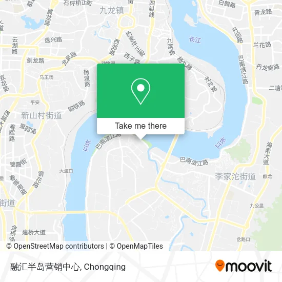 融汇半岛营销中心 map