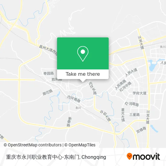 重庆市永川职业教育中心-东南门 map