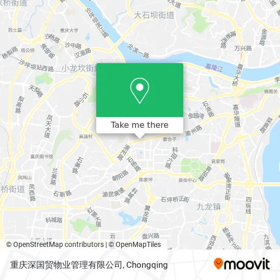 重庆深国贸物业管理有限公司 map