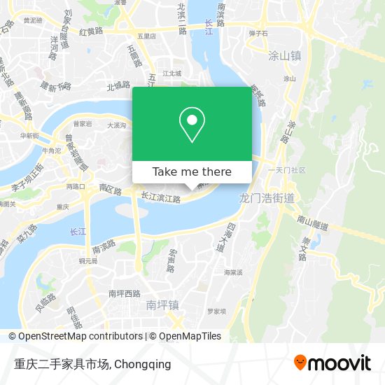 重庆二手家具市场 map