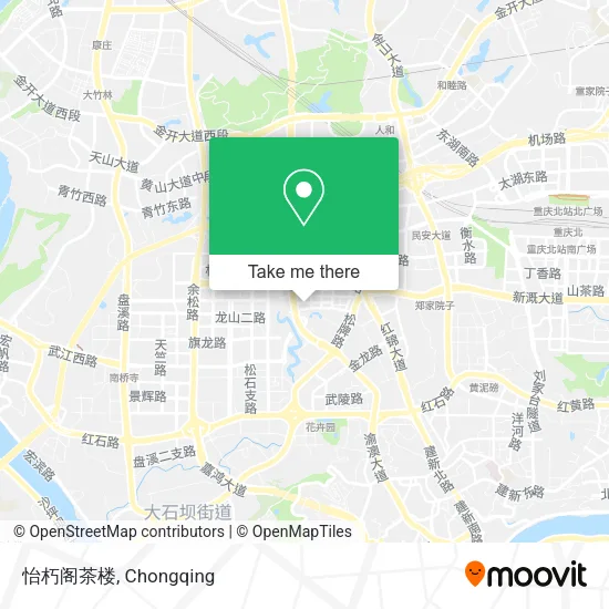 怡朽阁茶楼 map