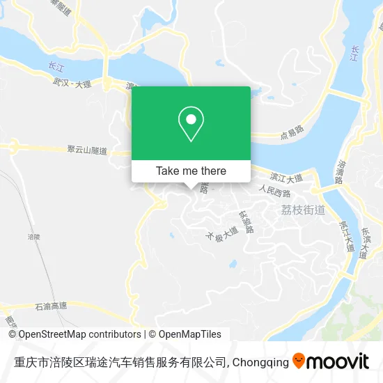 重庆市涪陵区瑞途汽车销售服务有限公司 map