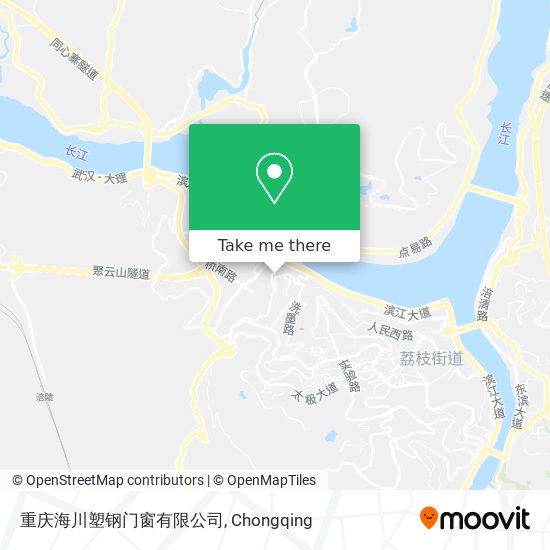 重庆海川塑钢门窗有限公司 map