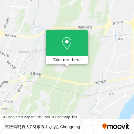 重庆镭鸣真人CS(东方山水店) map