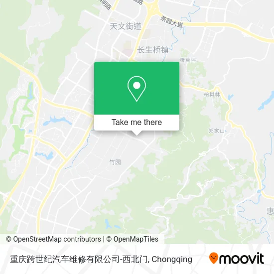 重庆跨世纪汽车维修有限公司-西北门 map