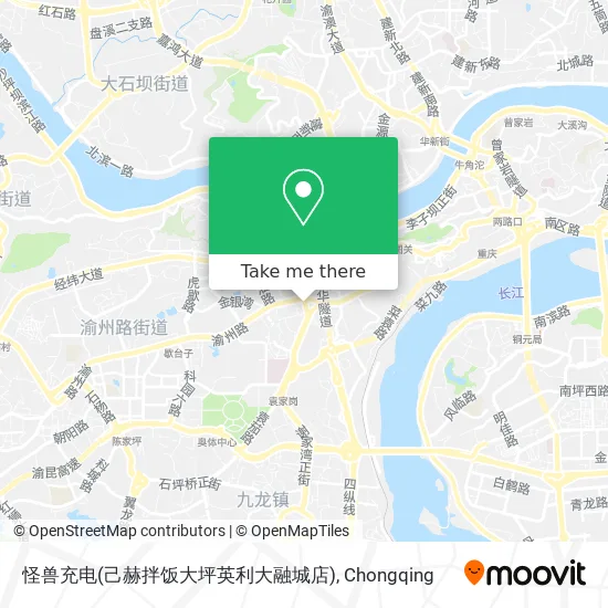 怪兽充电(己赫拌饭大坪英利大融城店) map