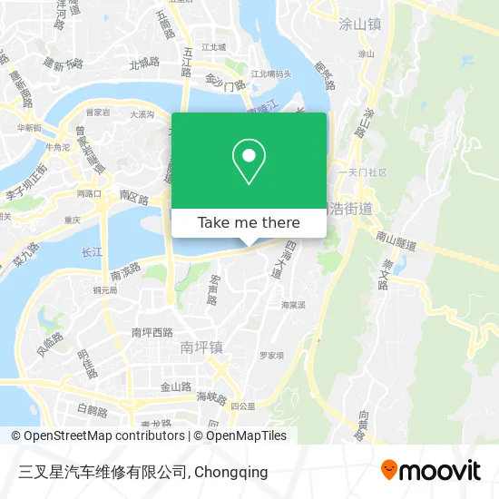 三叉星汽车维修有限公司 map