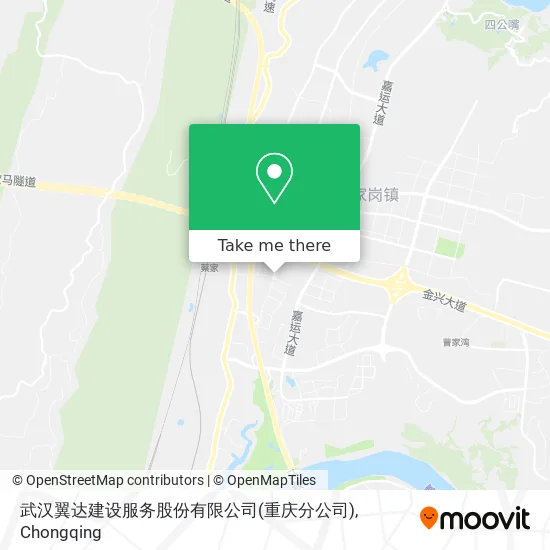武汉翼达建设服务股份有限公司(重庆分公司) map