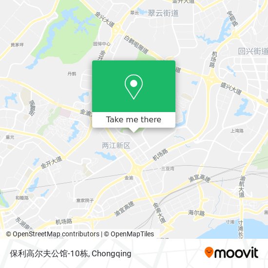 保利高尔夫公馆-10栋 map