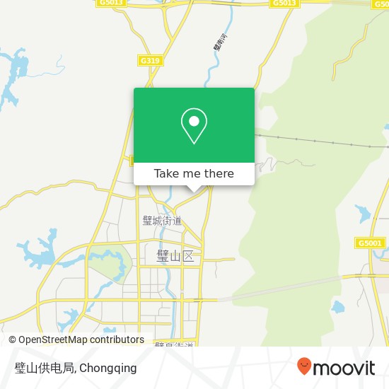璧山供电局 map