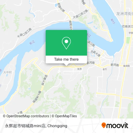 永辉超市锦城路mini店 map
