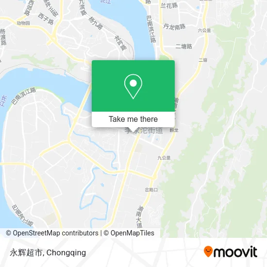 永辉超市 map