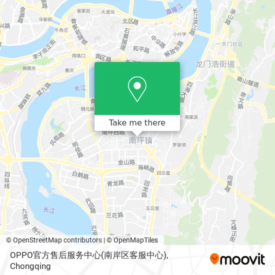 OPPO官方售后服务中心(南岸区客服中心) map