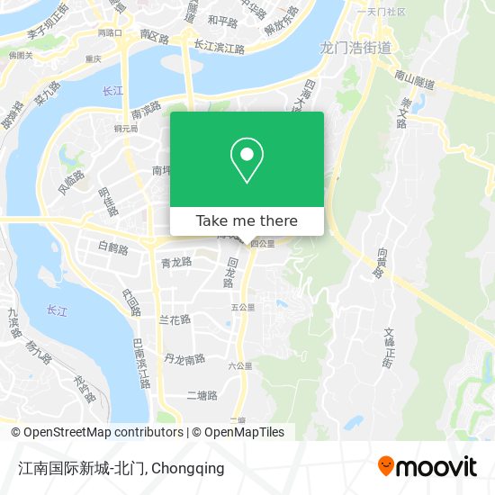 江南国际新城-北门 map
