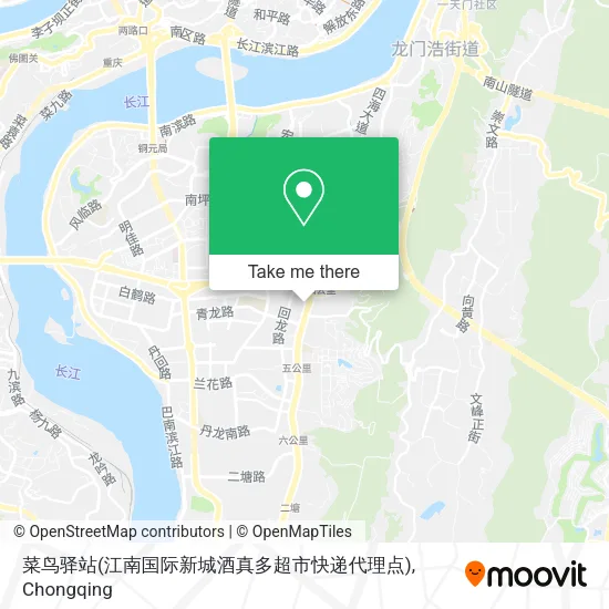 菜鸟驿站(江南国际新城酒真多超市快递代理点) map