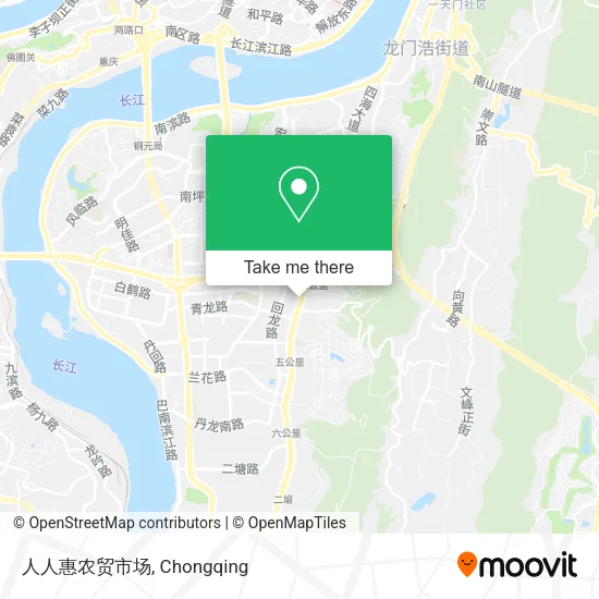 人人惠农贸市场 map