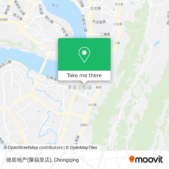 德居地产(聚福里店) map