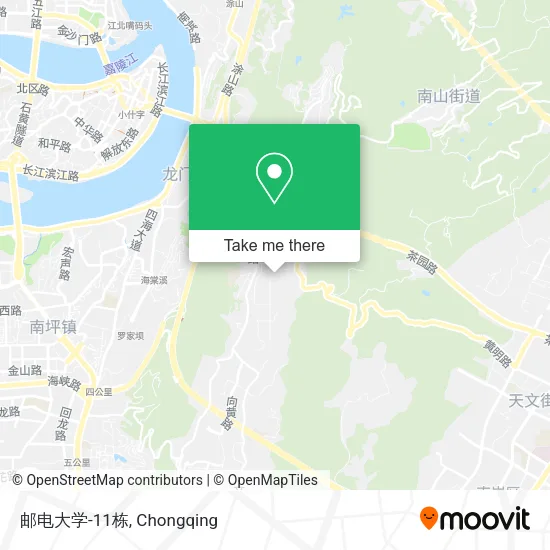 邮电大学-11栋 map