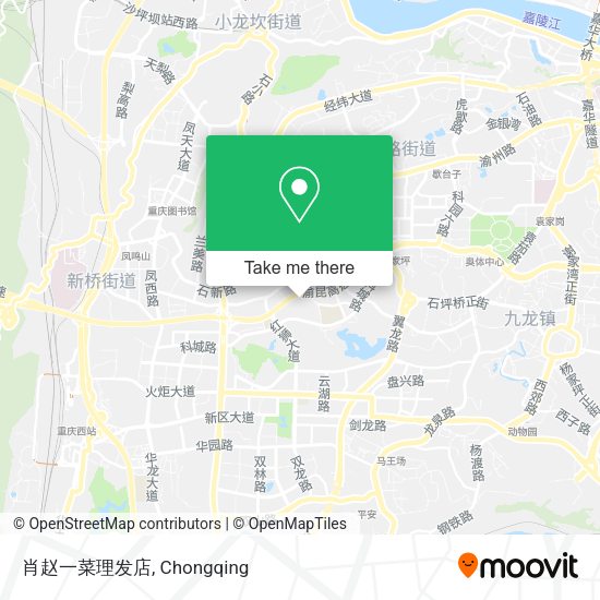 肖赵一菜理发店 map