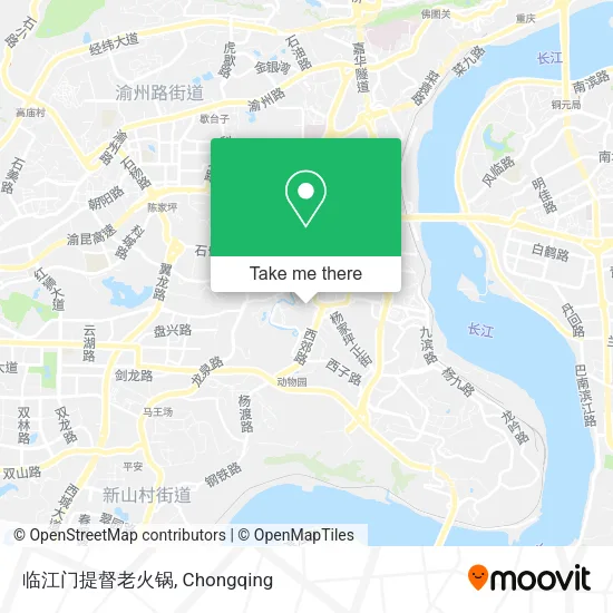 临江门提督老火锅 map