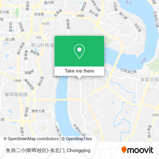 鱼洞二小(昕晖校区)-东北门 map