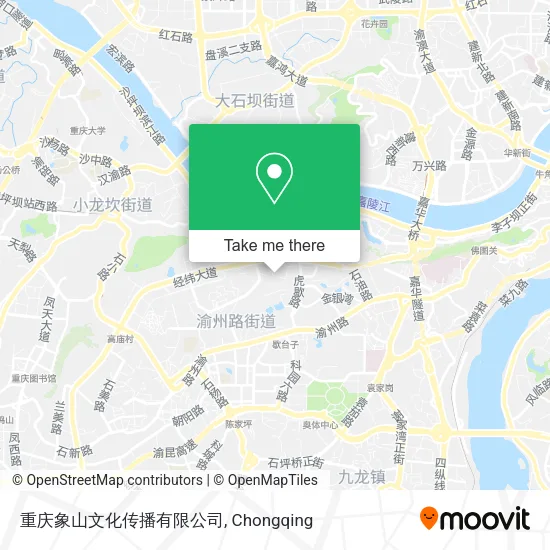 重庆象山文化传播有限公司 map